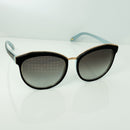 Tiffany & CO. 1837 Sunglasses Havana Blue Cat Eye Brown Lens TF4146 81343B-3