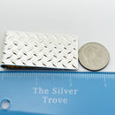 Tiffany Tire Tread Plate Diamond Plate Money Clip in Sterling Silver Mens Unisex-6