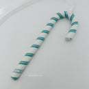 Tiffany Red White Candy Cane Christmas Holiday Ornament with Blue Gift Box Pouch-6