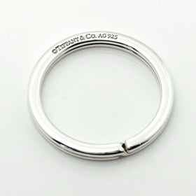 Tiffany & Co 925 Sterling Silver Key Ring Chain Keyring Keychain