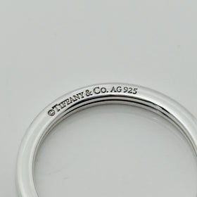 Tiffany & Co 925 Sterling Silver Key Ring Chain Keyring Keychain - 0