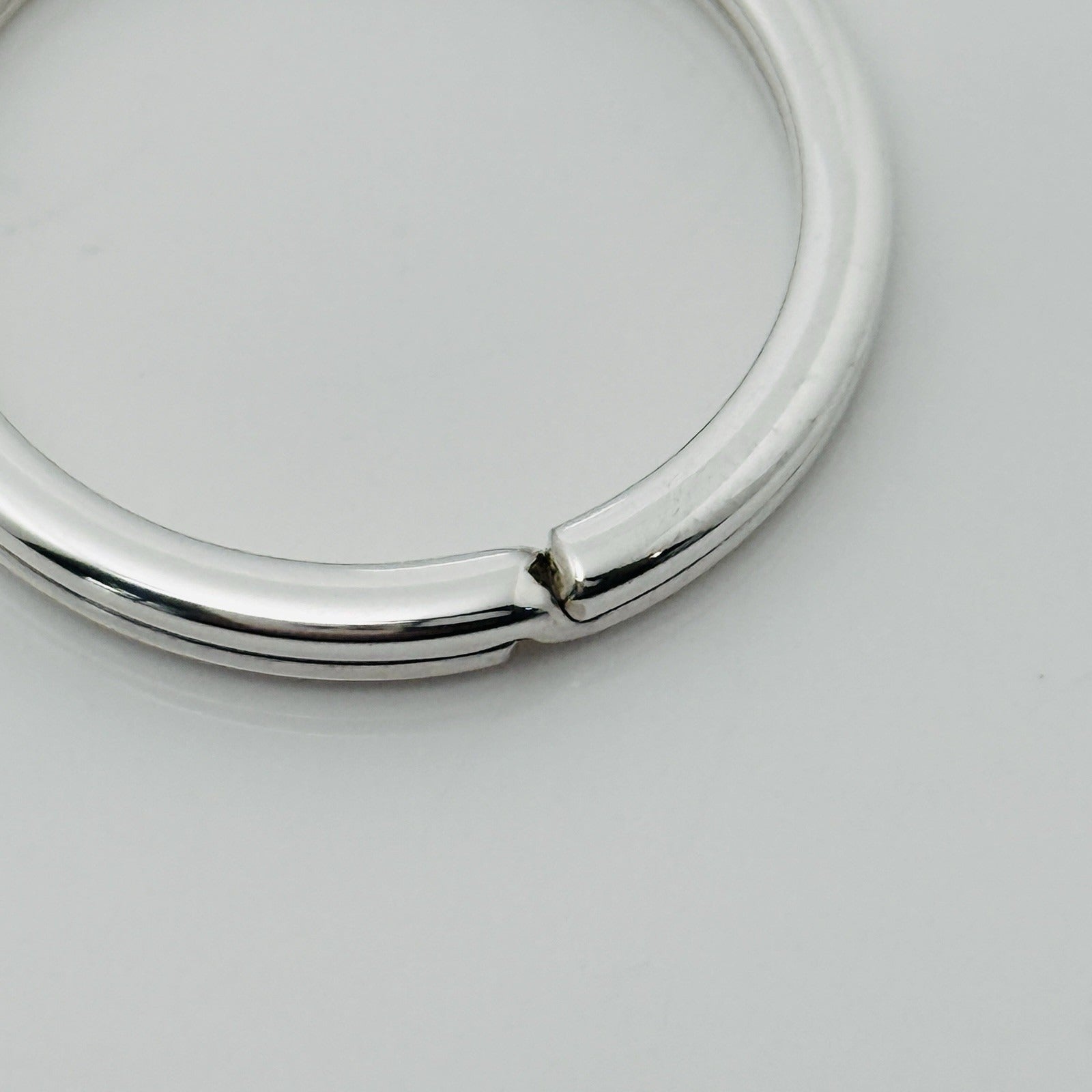 Tiffany & Co Sterling Silver Key Ring Chain Keyring Keychain