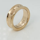 Size 5 Tiffany & Co Gold Plated 1837 Ring in Sterling Silver Concave-4