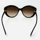 Tiffany & Co. TF4151 Brown Acetate Cat Eye Sunglasses Gold Tone Tortoise Shell-3