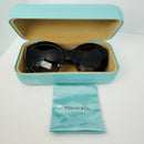 Tiffany & Co. TF4151 Brown Acetate Cat Eye Sunglasses Gold Tone Tortoise Shell-8
