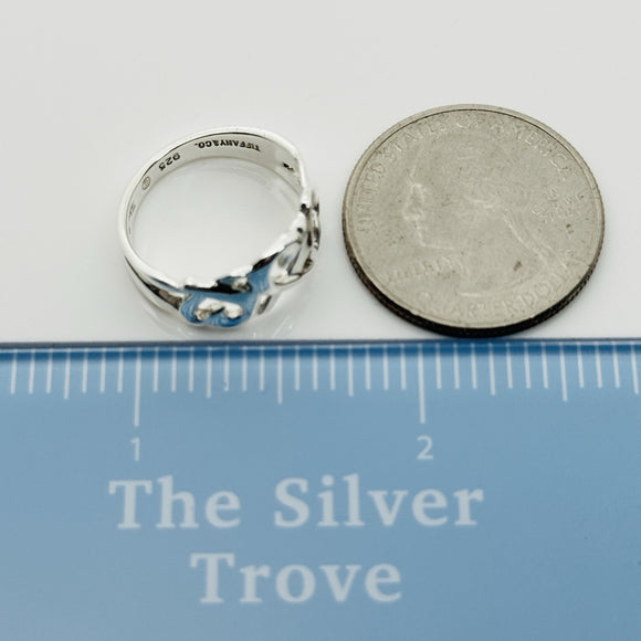 Size 6 Tiffany Triple Loving Hearts Ring Band - Paloma Picasso - Sterling Silver