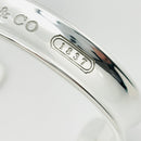 Extra Small 5.75" Tiffany & Co 1837 Wide Cuff Bracelet in Sterling Silver-1