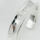 Extra Small 5.75" Tiffany & Co 1837 Wide Cuff Bracelet in Sterling Silver-5