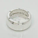 Size 5 Tiffany & Co Metropolis Ring Mens Band Unisex in Sterling Silver-1