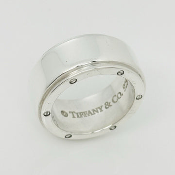 Size 5 Tiffany & Co Metropolis Ring Mens Band Unisex in Sterling Silver - 0