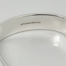 7.5" Tiffany & Co 1837 Square Wide Bangle Bracelet in Sterling Silver Medium-4