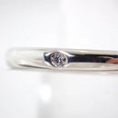 Size 8.5 Tiffany & Co Diamond Stacking Ring by Elsa Peretti  in Sterling Silver-3