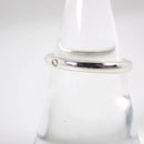 Size 8.5 Tiffany & Co Diamond Stacking Ring by Elsa Peretti  in Sterling Silver-4