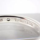 Size 8.5 Tiffany & Co Diamond Stacking Ring by Elsa Peretti  in Sterling Silver-5