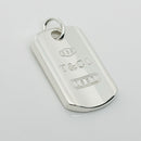 Tiffany & Co 1837 Dog ID Tag Pendant in Sterling Silver Mens Unisex-3