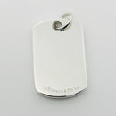 Tiffany & Co 1837 Dog ID Tag Pendant in Sterling Silver Mens Unisex-5