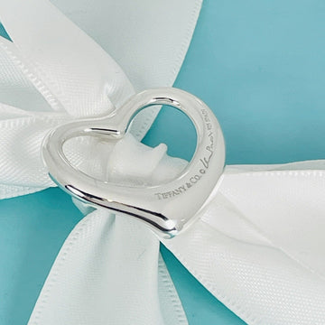 Tiffany Elsa Peretti Open Heart Pendant in Sterling Silver - 0