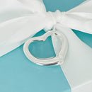 Tiffany Elsa Peretti Open Heart Pendant in Sterling Silver-4