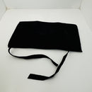 Tiffany & Co Jewelry Roll for Travel and Storage Black Suede Leather Pouch-4