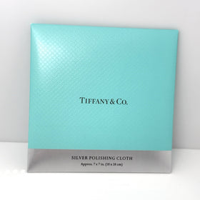 Tiffany Blue Polishing Cloth for Sterling Silver Anti-tarnish Tarnish Remover
