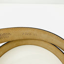 NEW Tiffany & Co Black Leather Mens Belt Size 38 Calf Skin-5