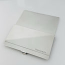 Tiffany & Co Striped Pocket Business Card Holder in Sterling Silver-3