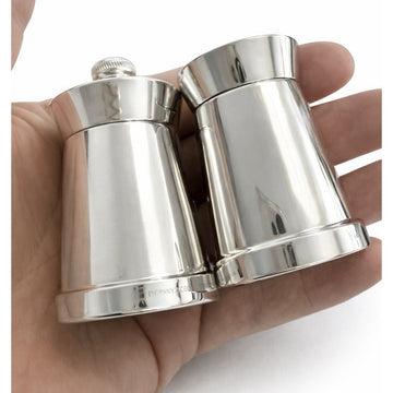 Tiffany & Co Salt Shaker and Pepper Grinder Set in 925 Sterling Silver - 0