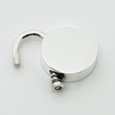 RARE Tiffany & Co Sterling Silver Round Padlock Lock Charm Engravable-4