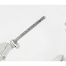 Tiffany Olive Leaf Large Hoop Earrings in Sterling Silver Paloma Picasso-5