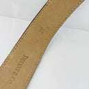 Tiffany & Co Black Leather Calfskin Mens Belt Size 34-6