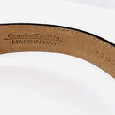 Tiffany & Co Black Leather Calfskin Mens Belt Size 34-8