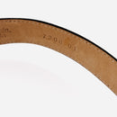 Tiffany & Co Black Leather Calfskin Mens Belt Size 34-9