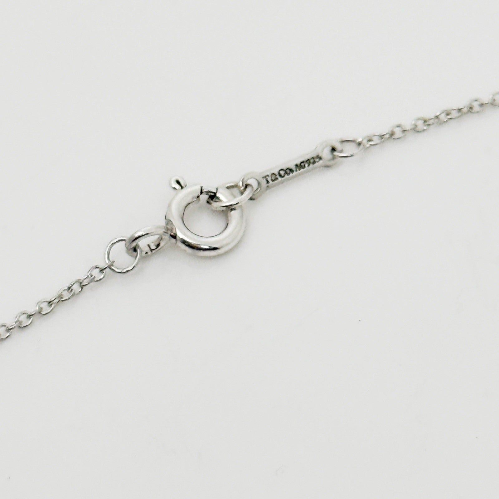 16" Tiffany Enchant Heart Filigree Pendant Necklace in Silver