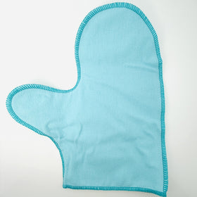 Tiffany Blue Polishing Cloth Mitt Sterling Silver Anti-tarnish Tarnish Remover - 0