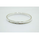 Large 7.75" Tiffany & Co 1837 Oval Bangle Bracelet in Sterling Silver-2