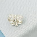 Tiffany T Square Wire Smile Medium 0.90" Hoop Earrings in Silver-5