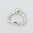 Tiffany Elsa Peretti Mini Small Open Heart Pendant Charm in Sterling Silver-7