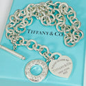 16.5" Please Return to Tiffany & Co Heart Tag Toggle Necklace in Silver - 1