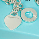 16.5" Please Return to Tiffany & Co Heart Tag Toggle Necklace in Silver-4