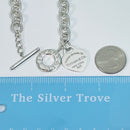 16.5" Please Return to Tiffany & Co Heart Tag Toggle Necklace in Silver-5