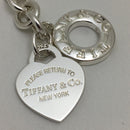 18" Please Return to Tiffany & Co Heart Tag Toggle Necklace in Silver-3
