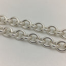 18" Please Return to Tiffany & Co Heart Tag Toggle Necklace in Silver-6