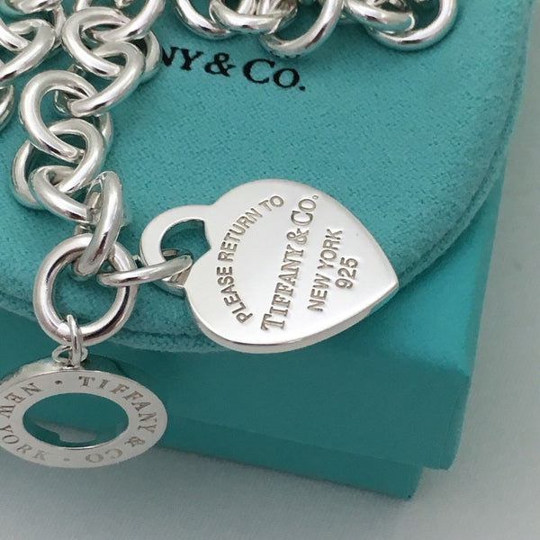 18" Please Return to Tiffany & Co Heart Tag Toggle Necklace, New Version - 3