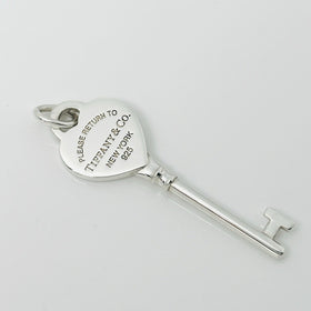 Return to Tiffany Heart Key Pendant in Sterling Silver