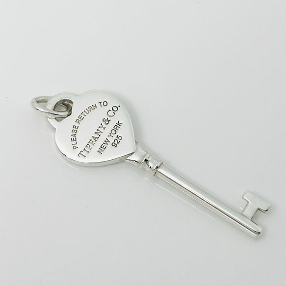 Return to Tiffany Heart Key Pendant in Sterling Silver
