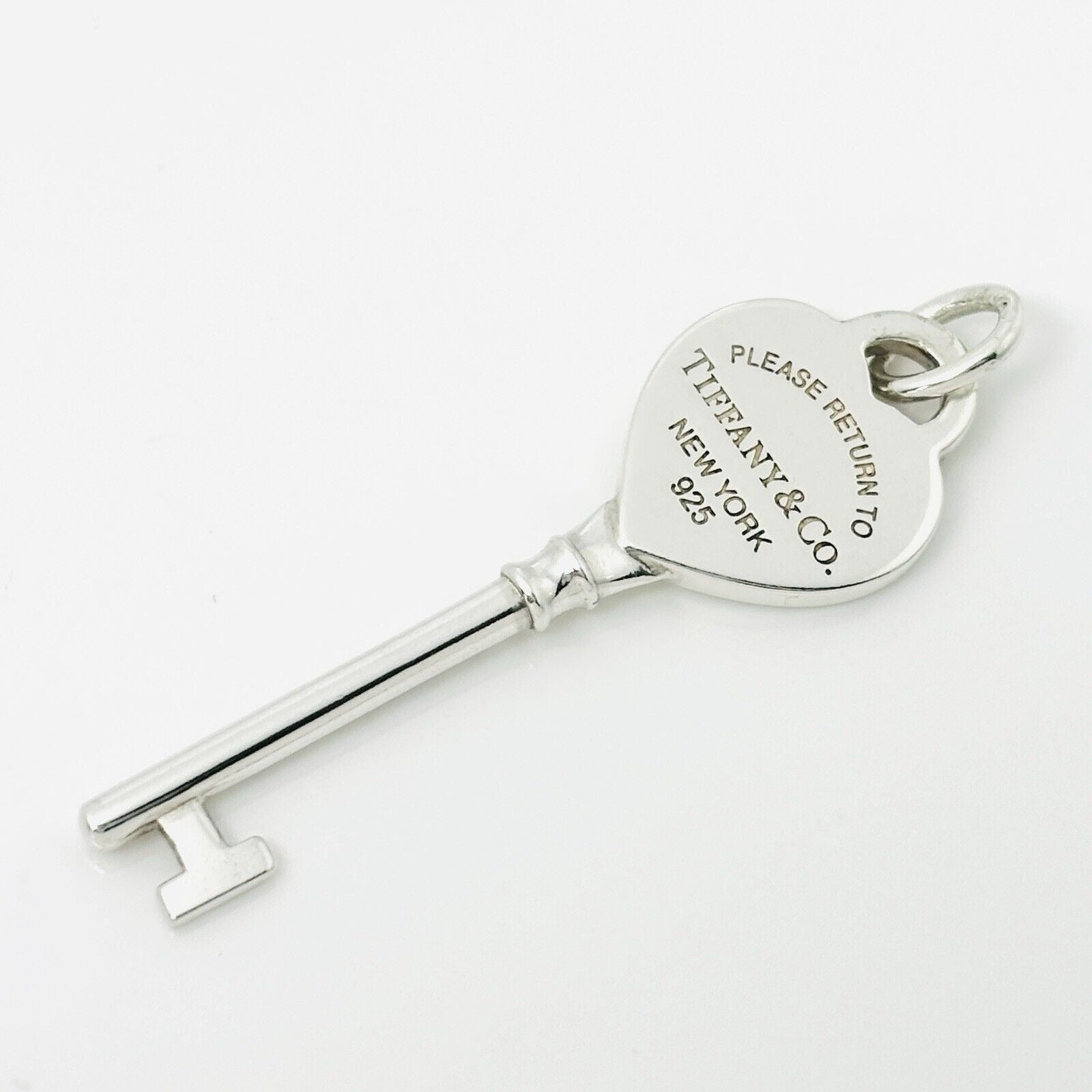 Return to Tiffany Heart Key Pendant in Sterling Silver