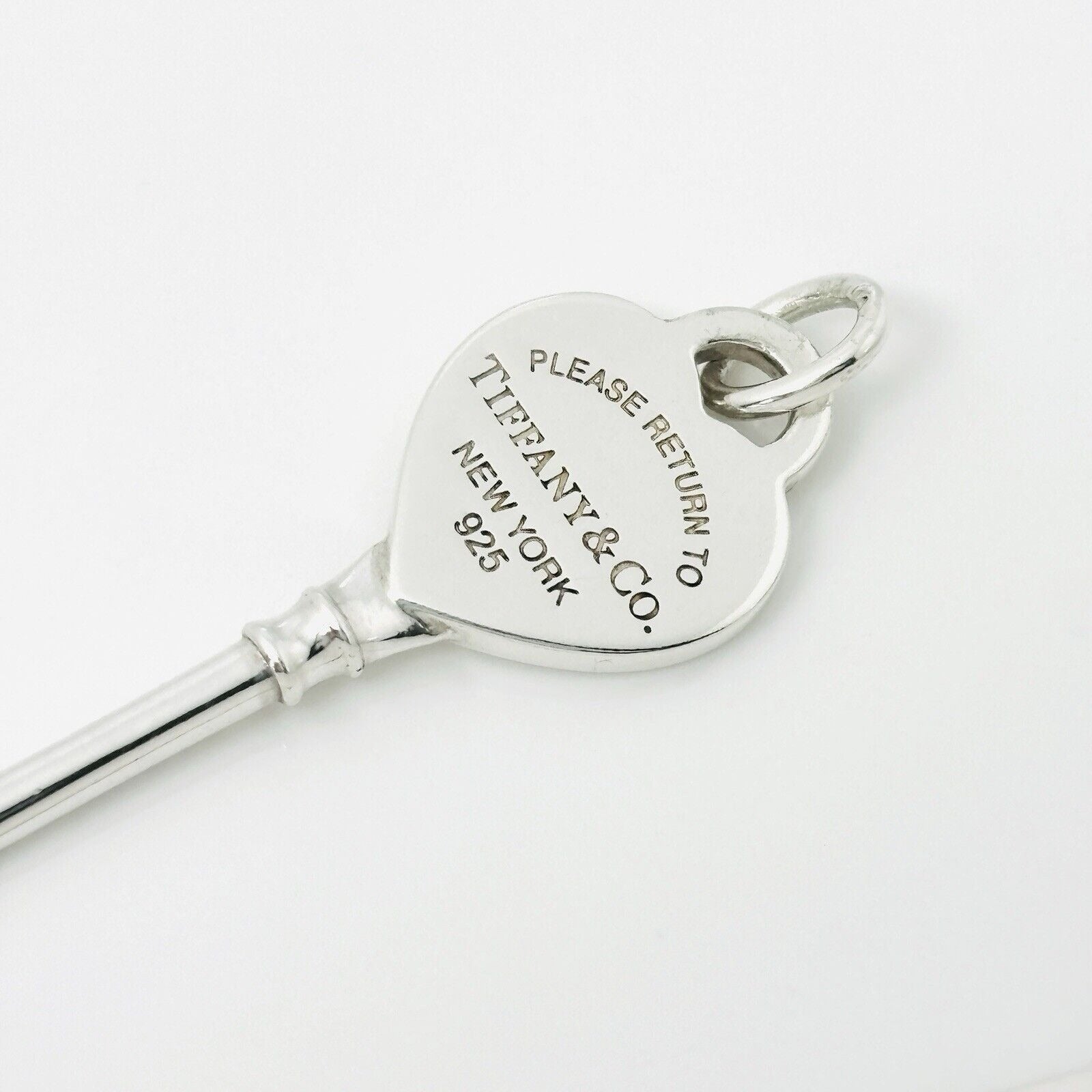 Return to Tiffany Heart Key Pendant in Sterling Silver