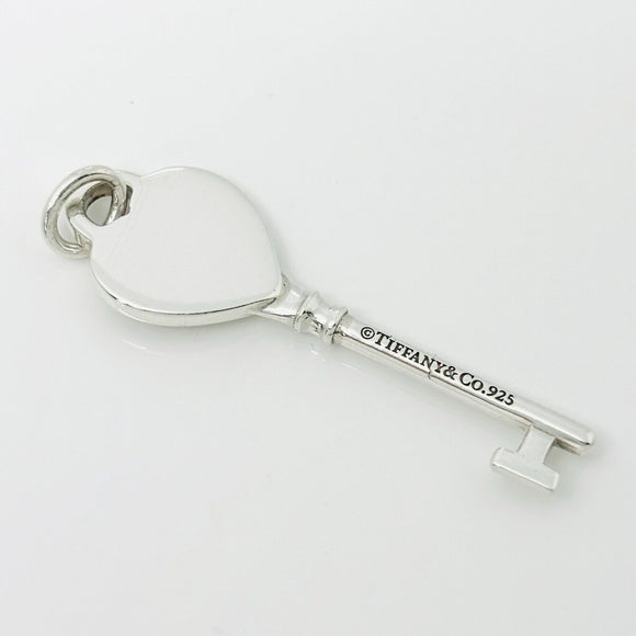 Return to Tiffany Heart Key Pendant in Sterling Silver