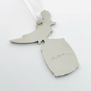 Tiffany Bird on Diamond Rock Christmas Holiday Ornament in Metal-4