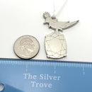 Tiffany Bird on Diamond Rock Christmas Holiday Ornament in Metal-6